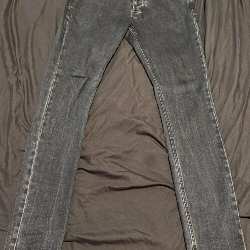 Ksubi Men's Black and Grey Jeans